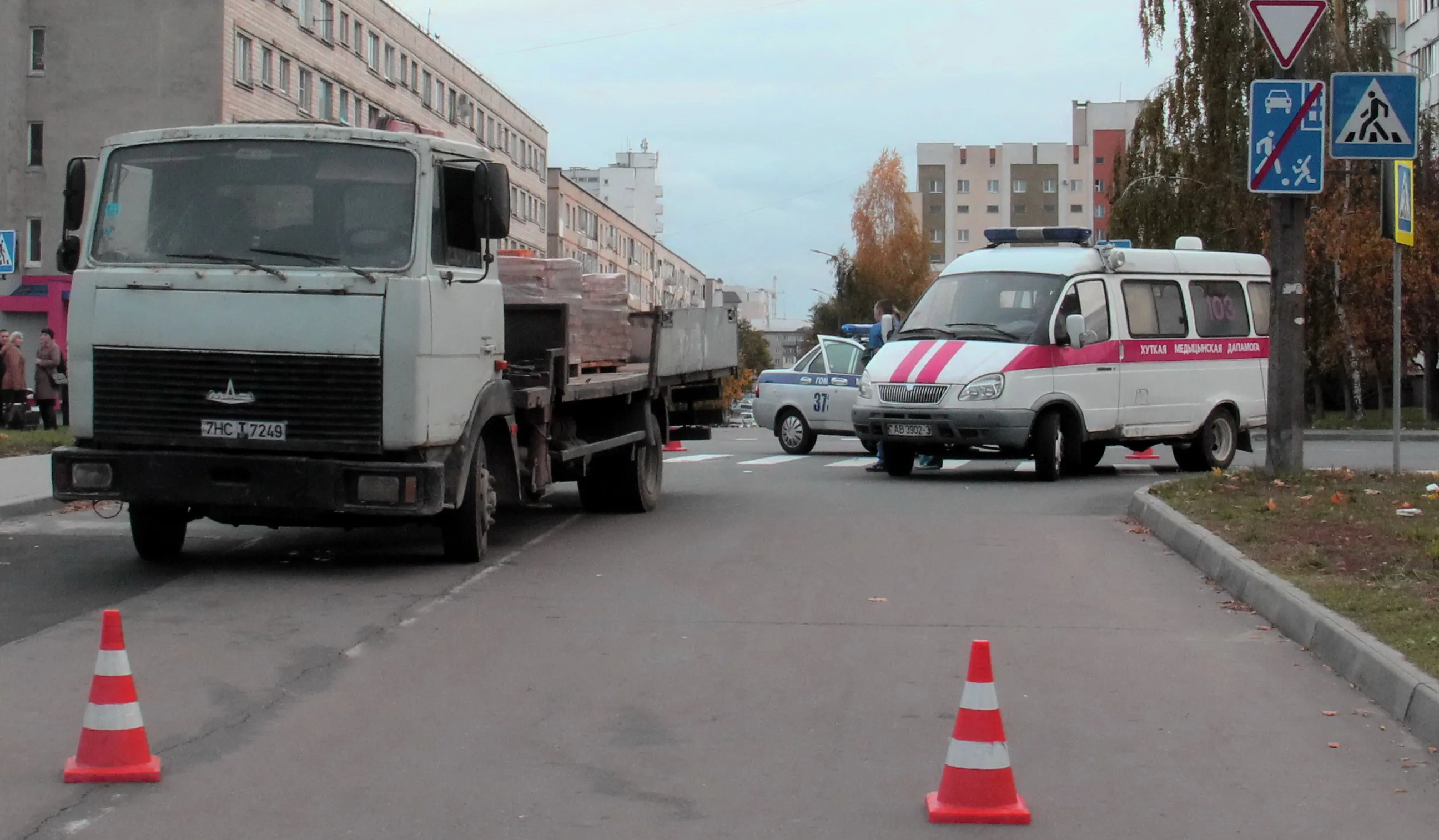 По факту ДТП в Гомеле, в котором погибла 10-летняя девочка, возбуждено уголовное дело